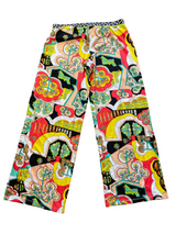 Trina Turk Bold Geometric Pull On Pants (M)