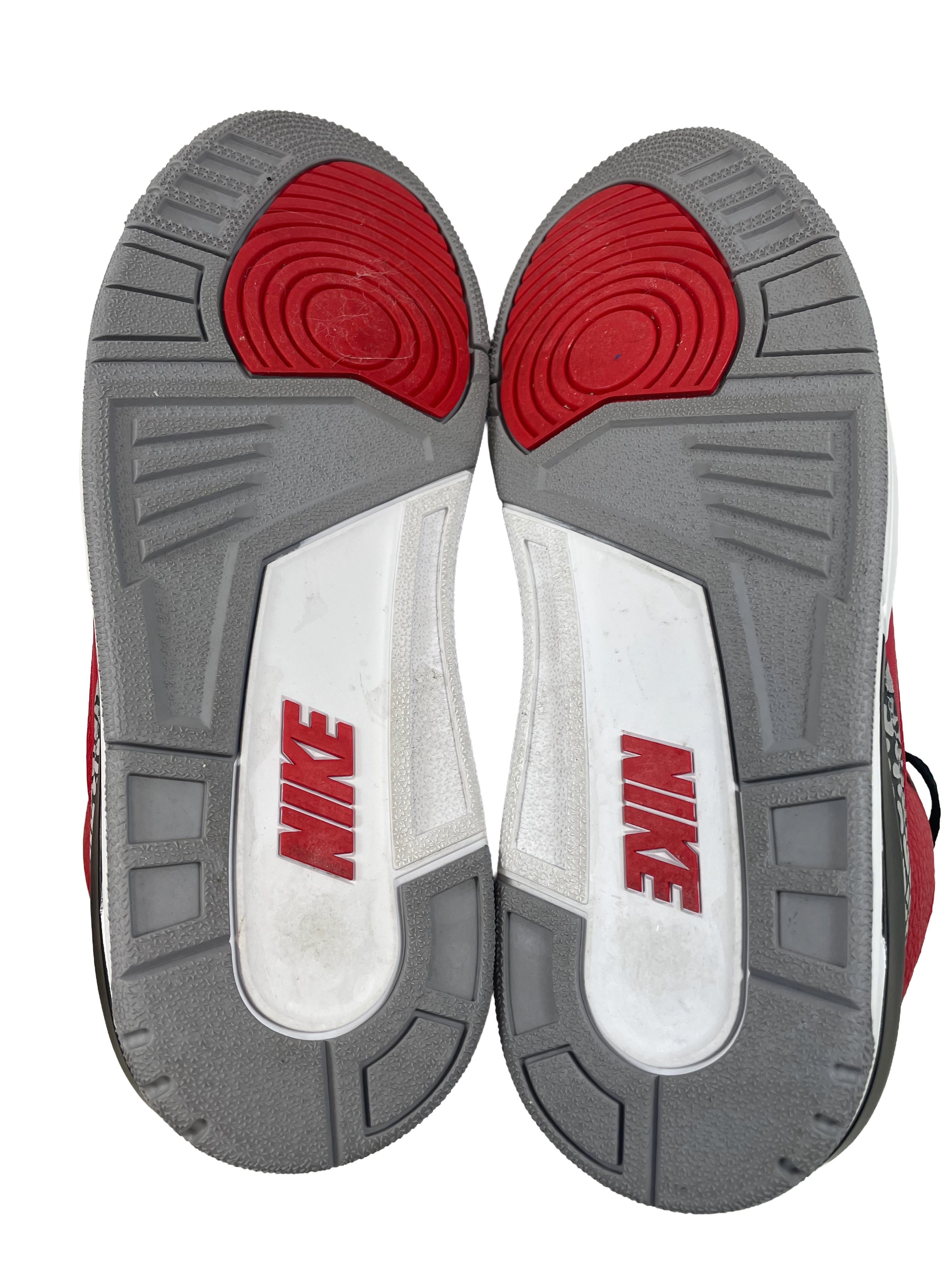 Air Jordan 3 Retro SE Men's Sneaker in Dire Red Cement Grey (11.5)