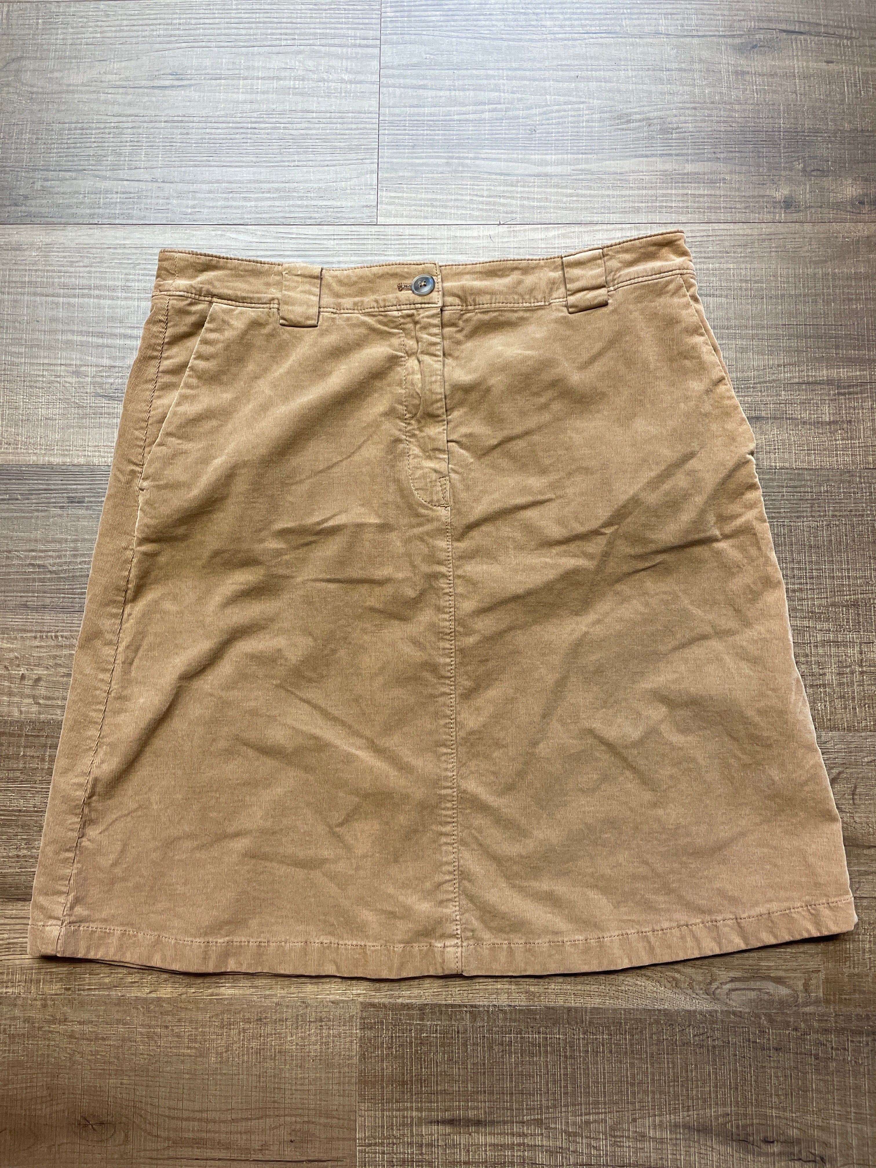 Marc O'Polo Flat Front Corduroy Skirt (36)