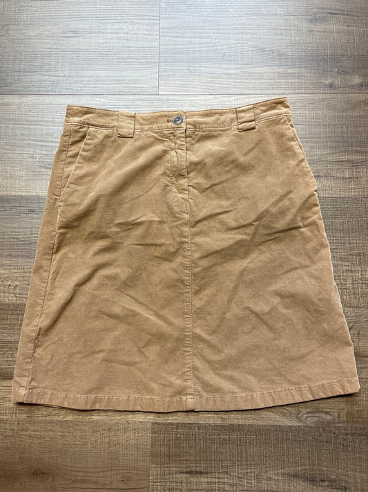 Marc O'Polo Flat Front Corduroy Skirt (36)