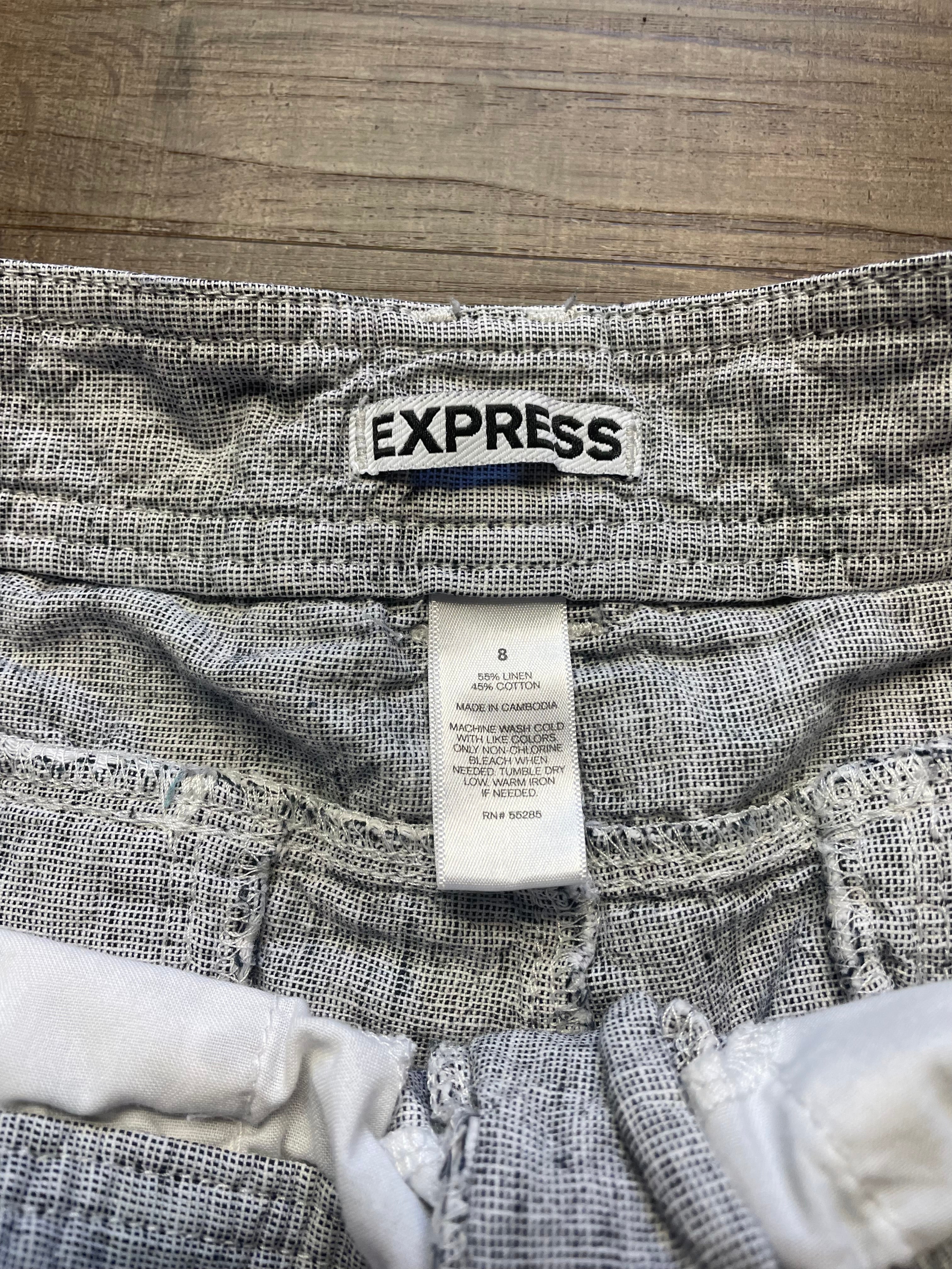 Express Women's Linen Shorty Shorts (6)