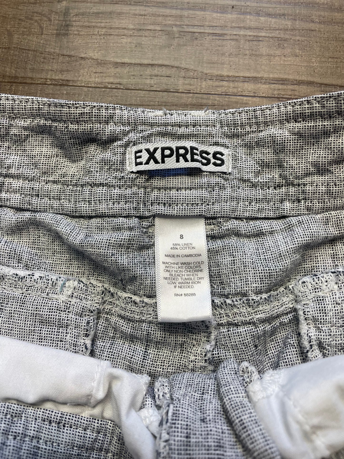 Express Women's Linen Shorty Shorts (6)
