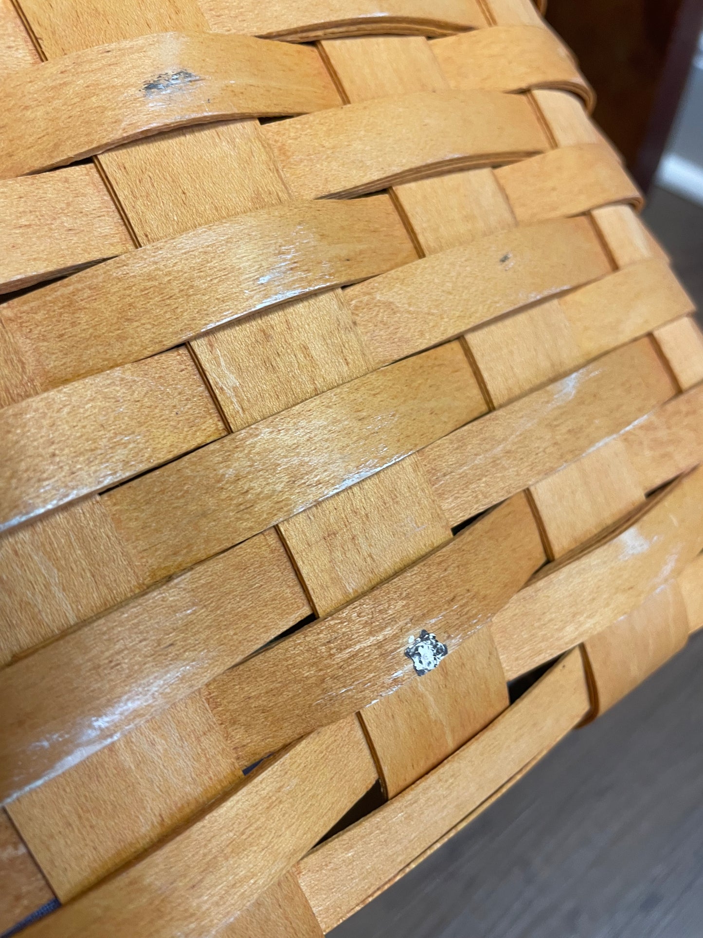 Longaberger Tall Key Basket, Liner & Protector