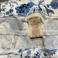 Faded Glory Blue Floral Capris (16)