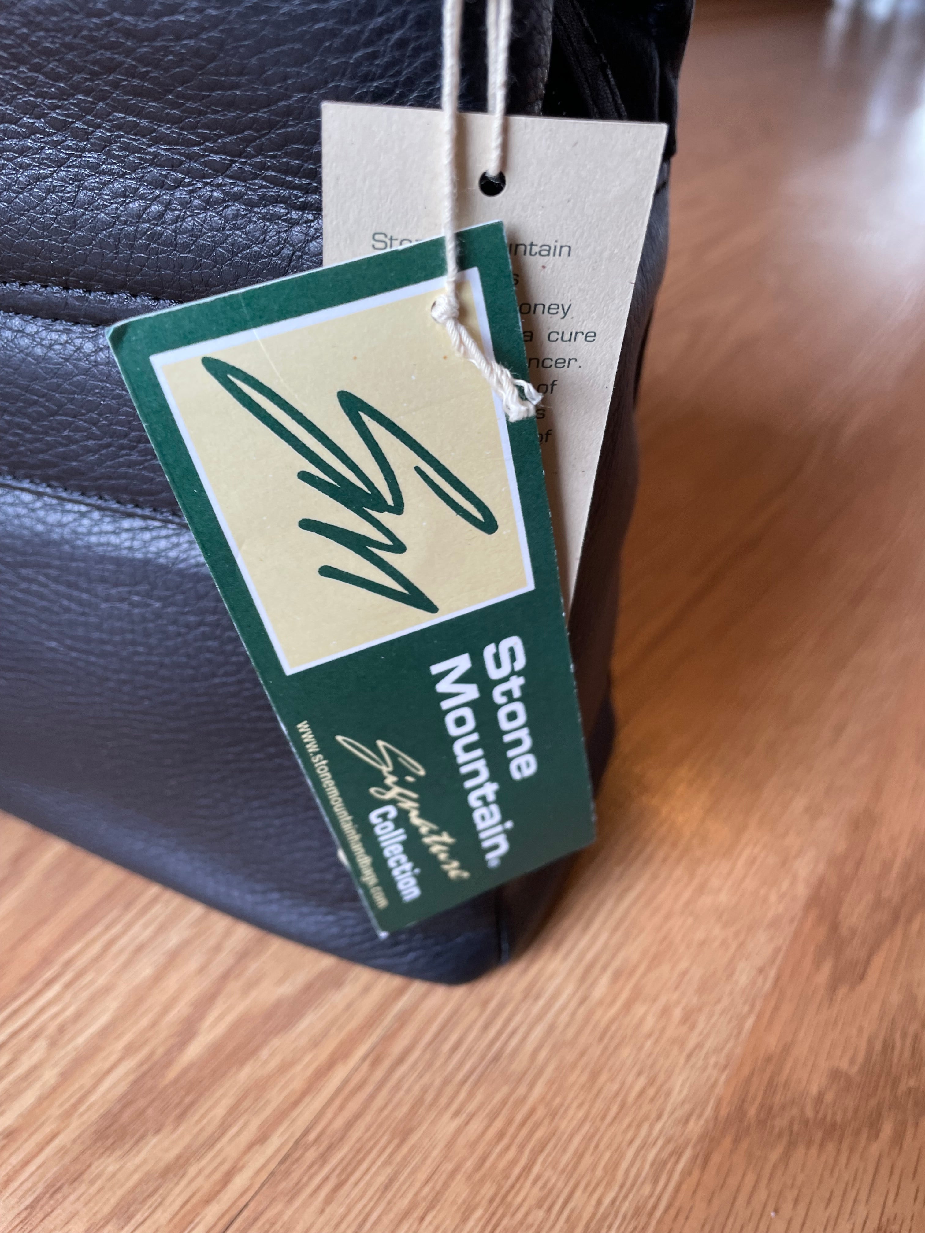 Stone Mountain Signature Collection Black Shoulder Bag