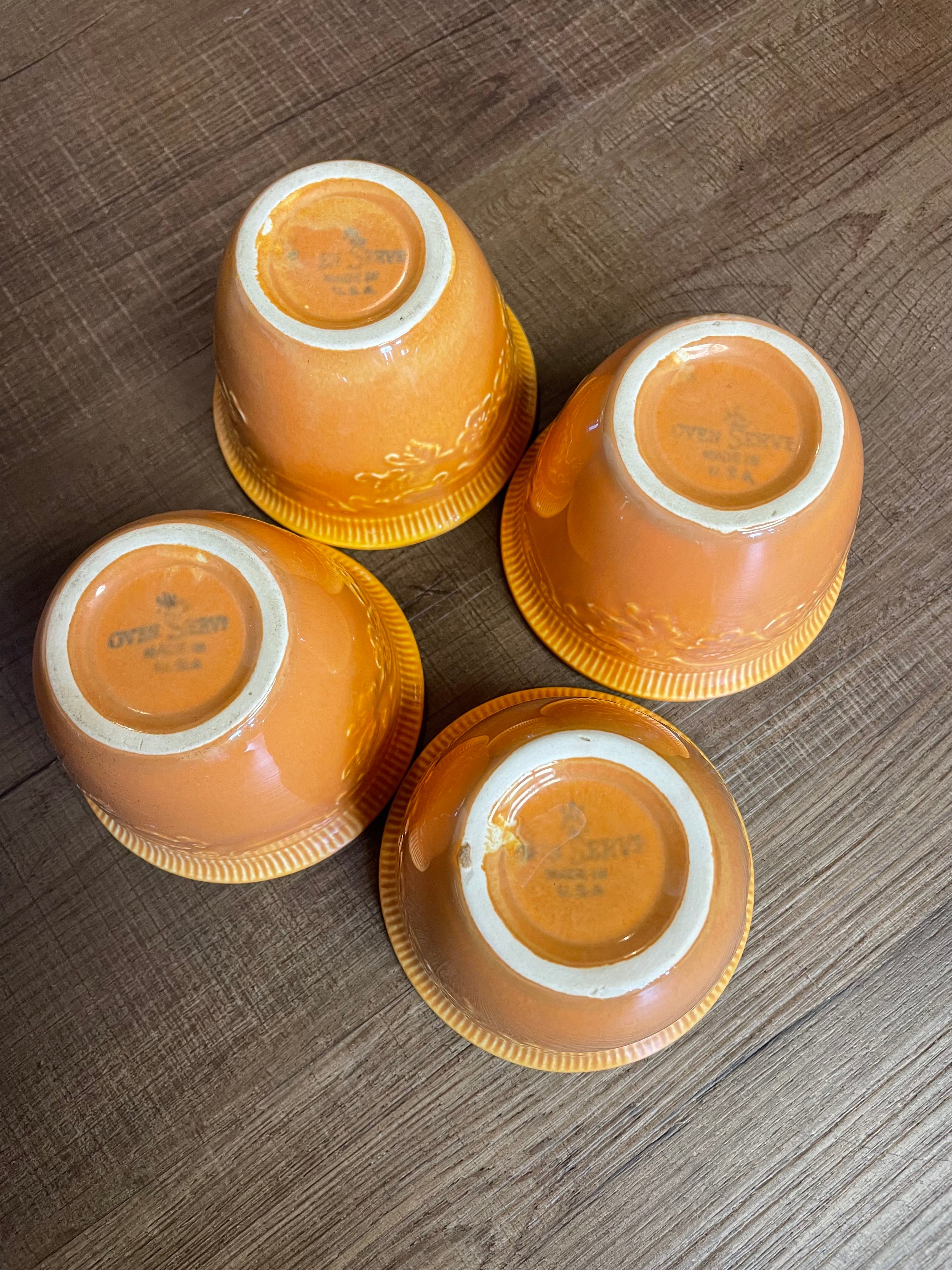 Oven Serve Set of 4 Custard Cups