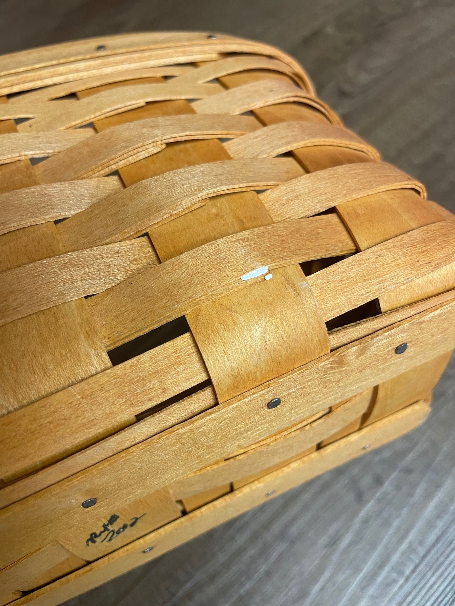Longaberger Envelope Basket & Lid