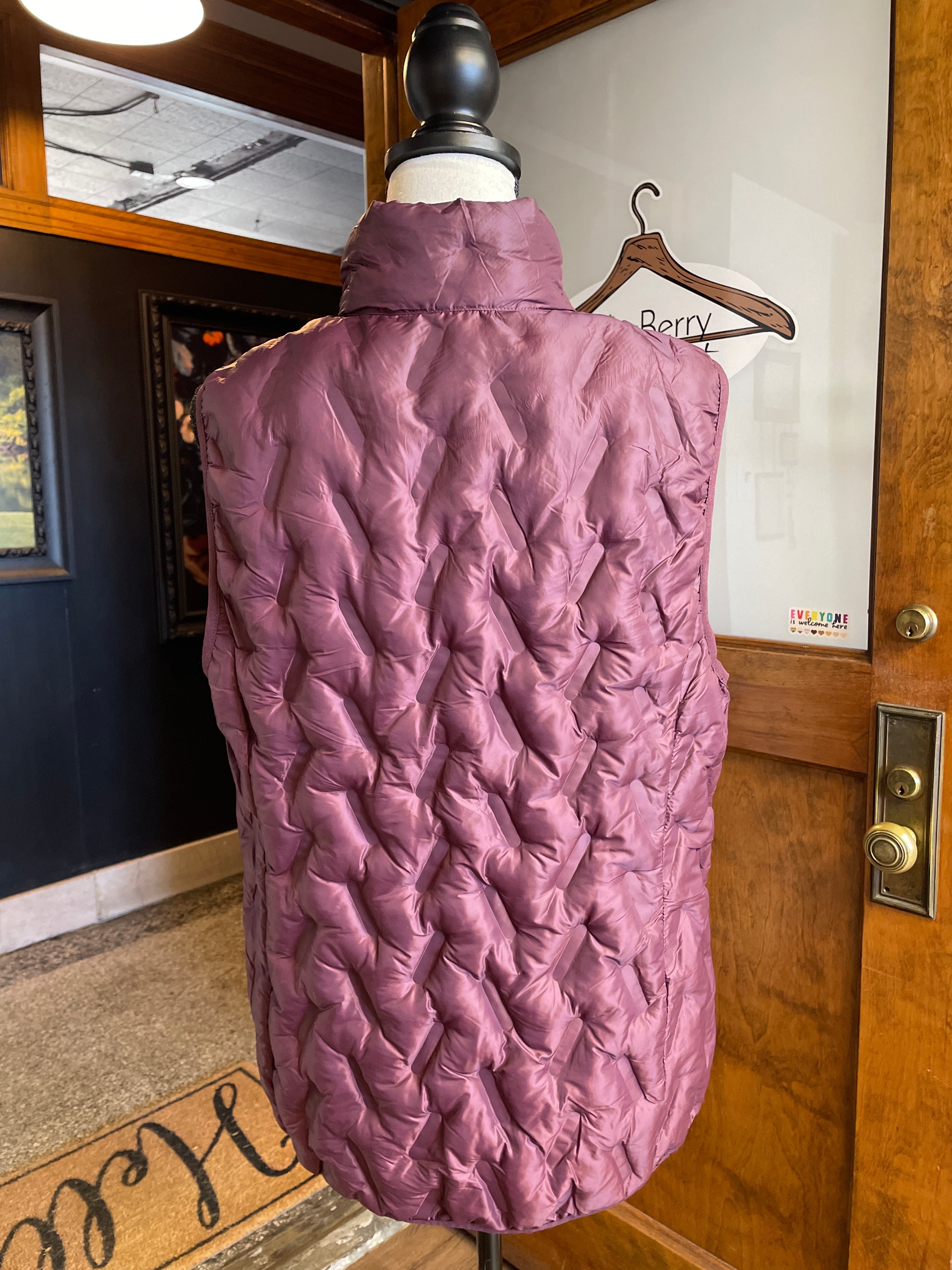 Tangerine Women's Puffer Vest (L)