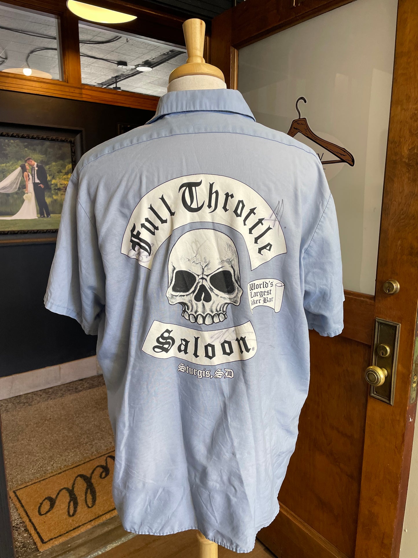 Red Kap Full Throttle Salon Button Down (XXL)