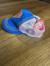 Superman Distressed Mesh Snapback Women's Hat (OS)