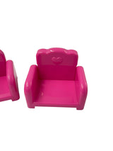 Li'l Woodzees Pink Plastic Reclining Toy Couch & Chairs (set of 3) - BinxBerry Consignment