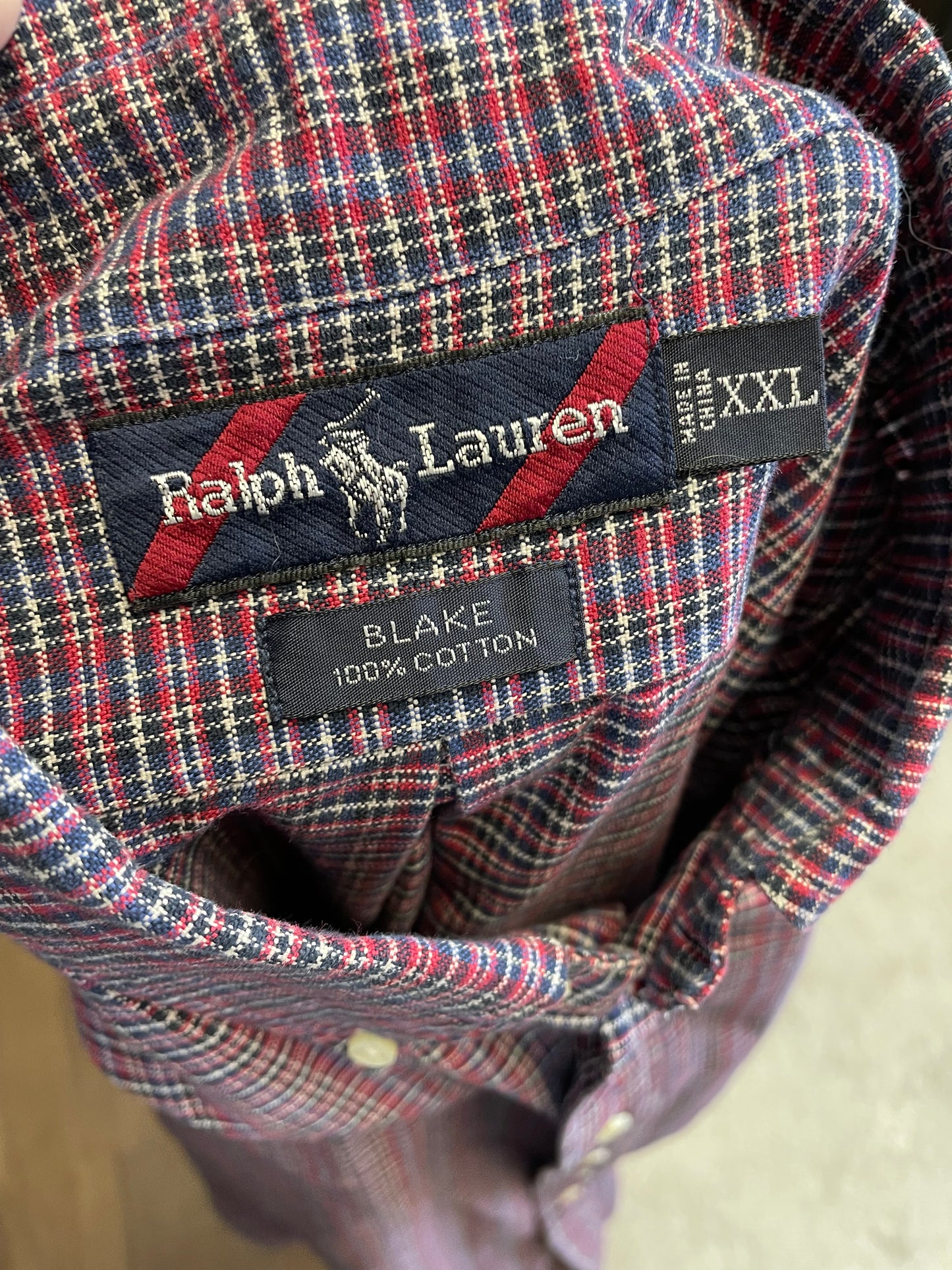 Ralph Lauren Blake Men's Button Down (XXL)