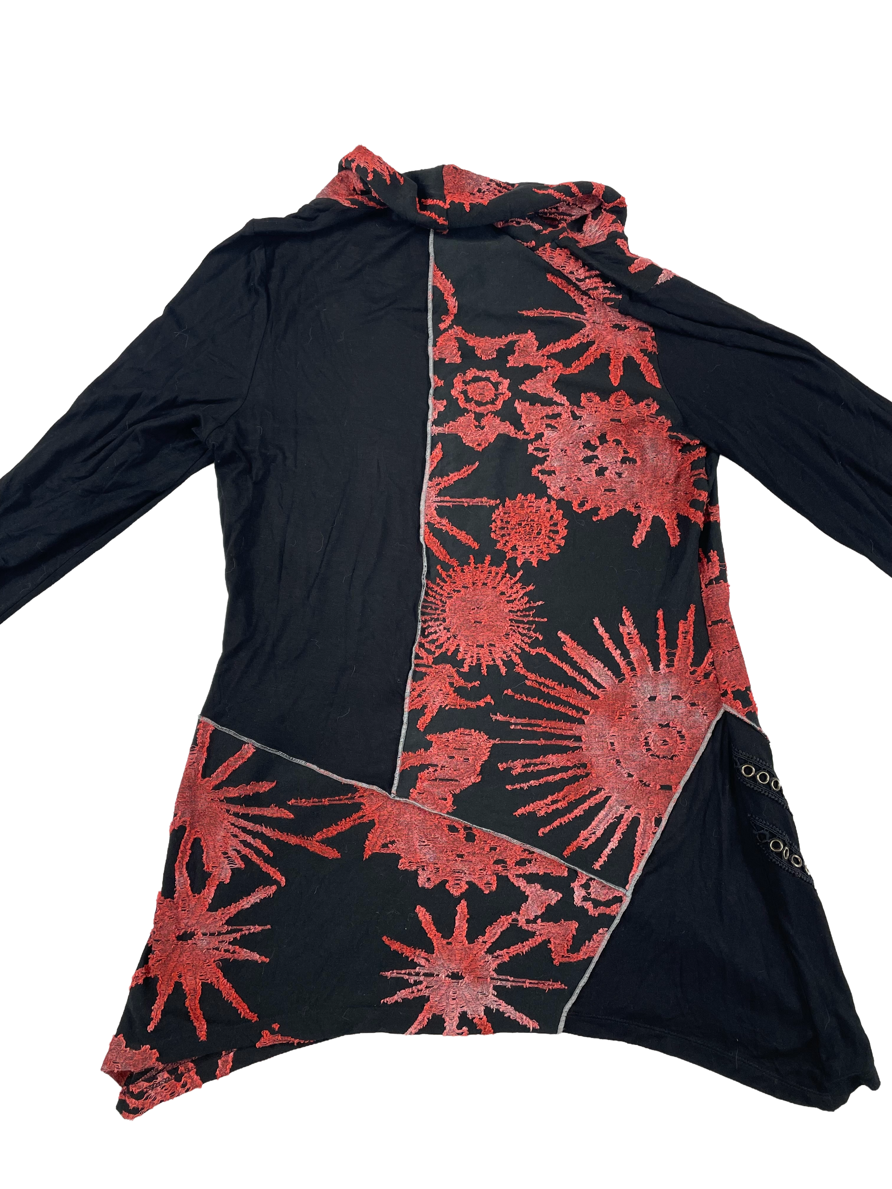 Paris Hues Women's Embroidered Floral Tunic (L) - BinxBerry Consignment