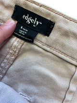 Edgely Relaxed Boyfriend Straight Women's Pink Cargo Jeans (8)