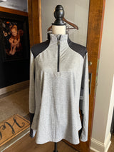 Tek Gear Quarter Zip Women's Active Top (XXL)