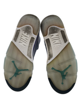 Air Jordan 5 Retro NRG White/New Emerald-Grape Ice Men's Sneaker (11.5) - BinxBerry Consignment