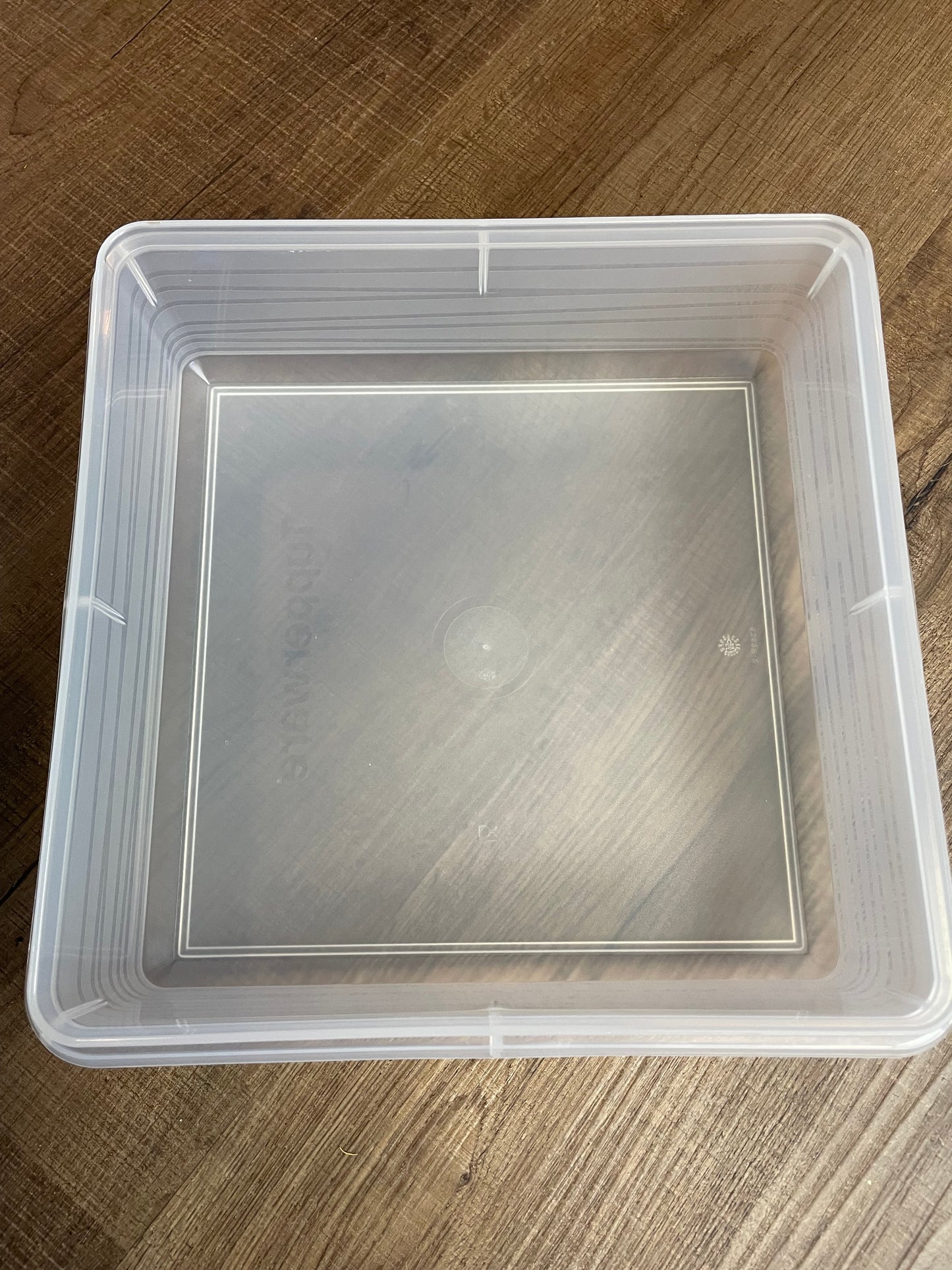 Tupperware Square Storage Container