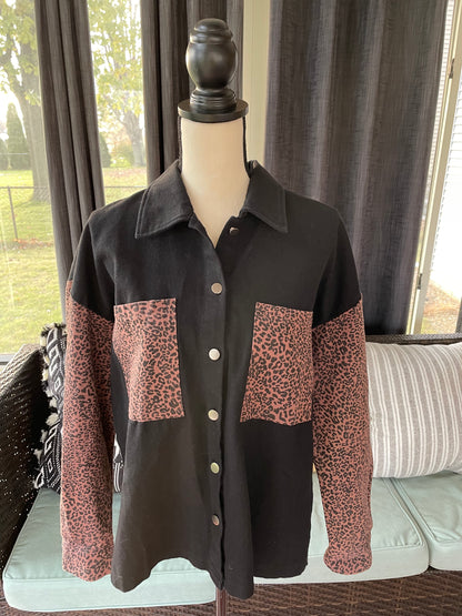 Pink Lily Denim Jacket (S)