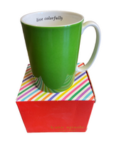 Kate Spade Live Colorfully Say the Word 12oz Mug
