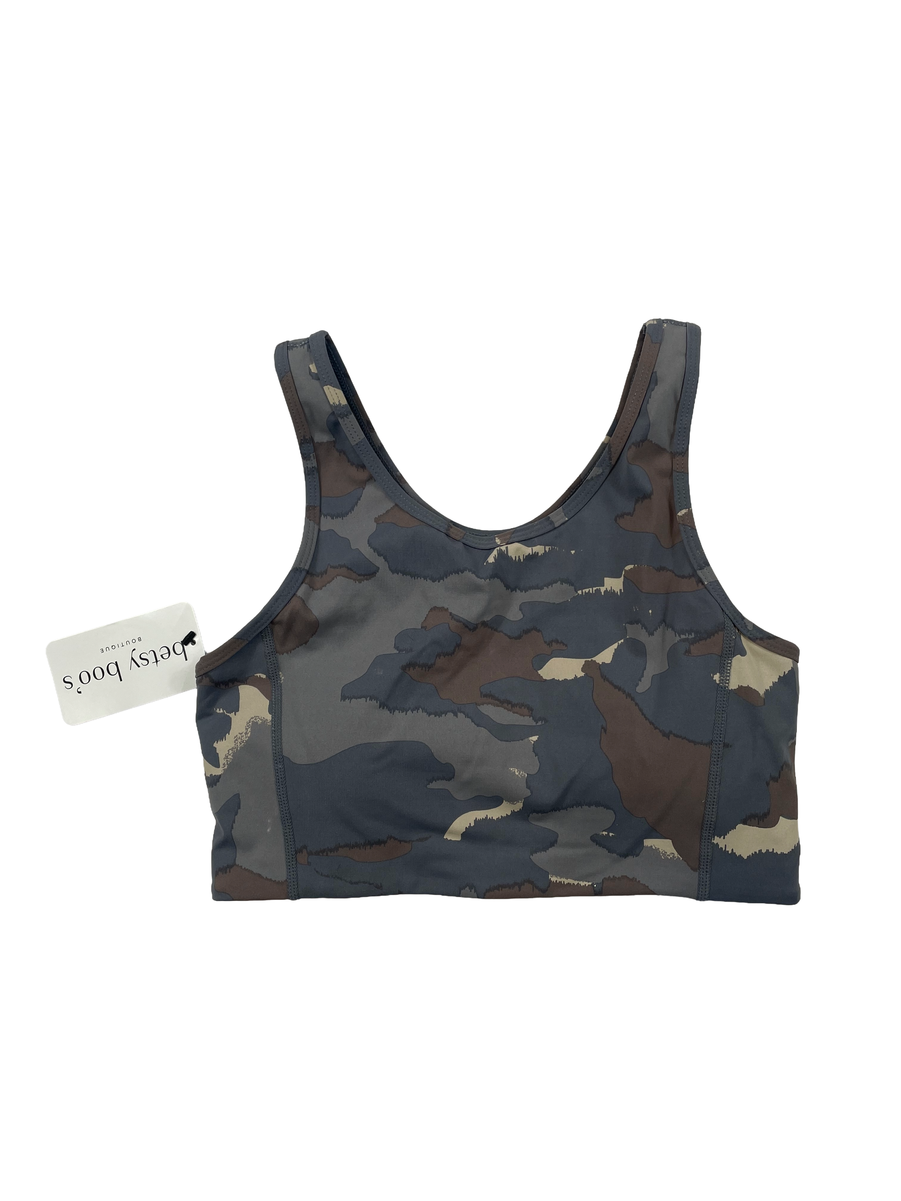 Mono B NWT High-Impact Sports Bra in Blue Tundra Camo (S) - BinxBerry Consignment
