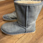 UGG Classic Short Medium Wash Denim Slip On Boots (8)