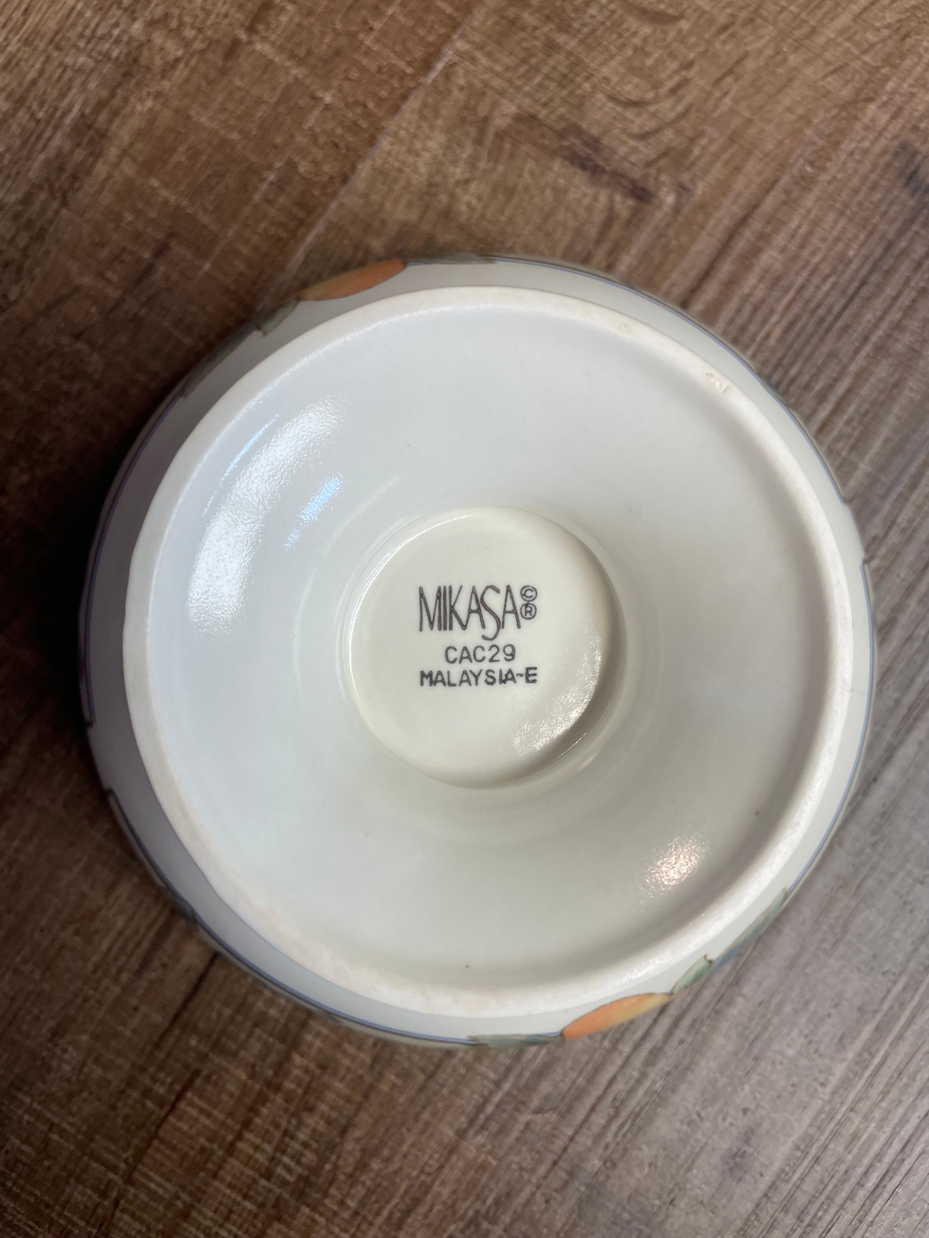 Mikasa Garden Harvest 14" Chip and Dip (NIB)