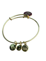 Alex and Ani Hand of Fatina Gold Bangle