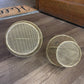 Gold Glitter Star Handled Baskets