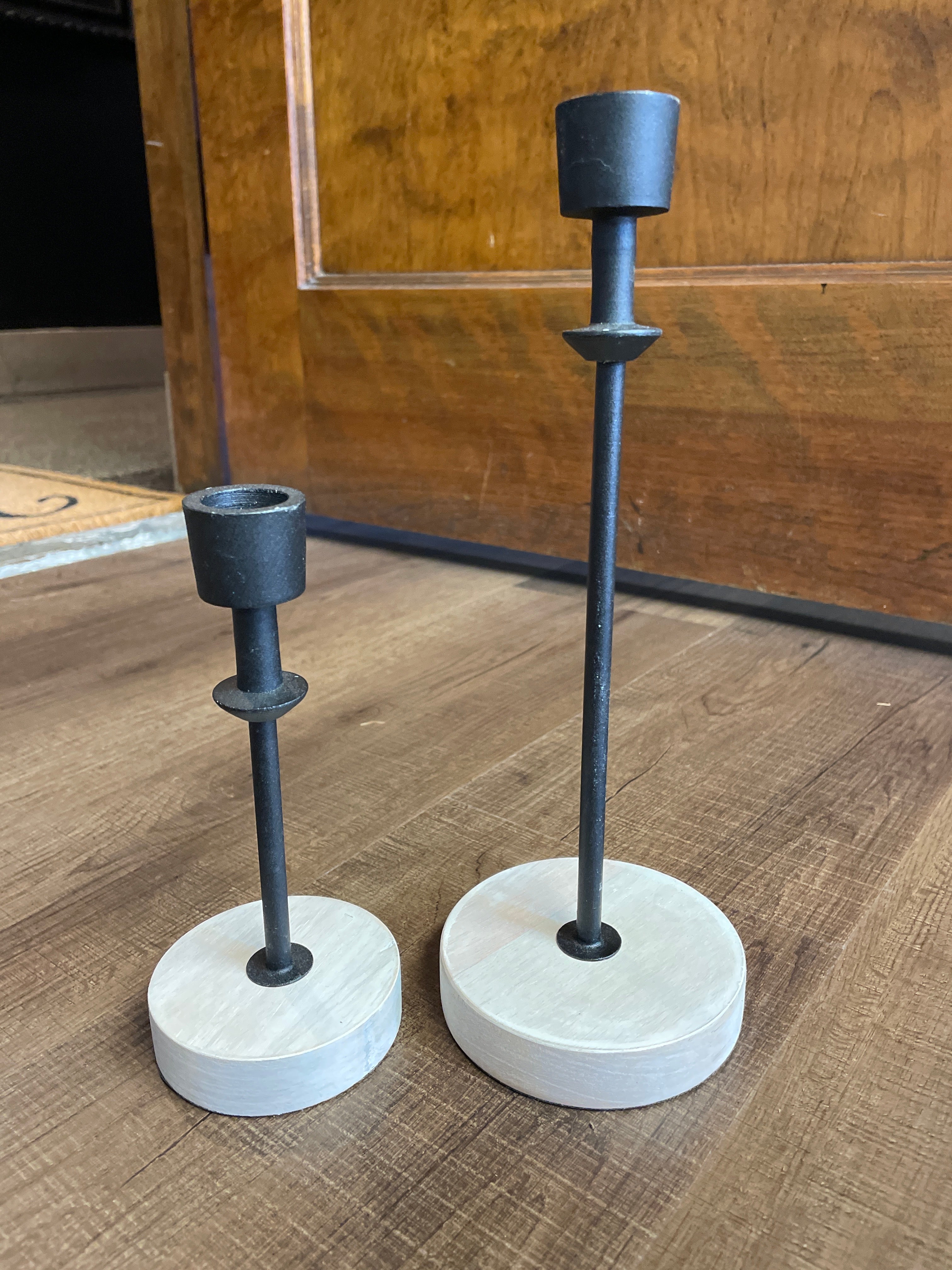 Magnolia Matchstick Candle Holders + Candles