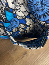Vera Bradley Blue Bayou Grand Traveler + Cosmetic Bag