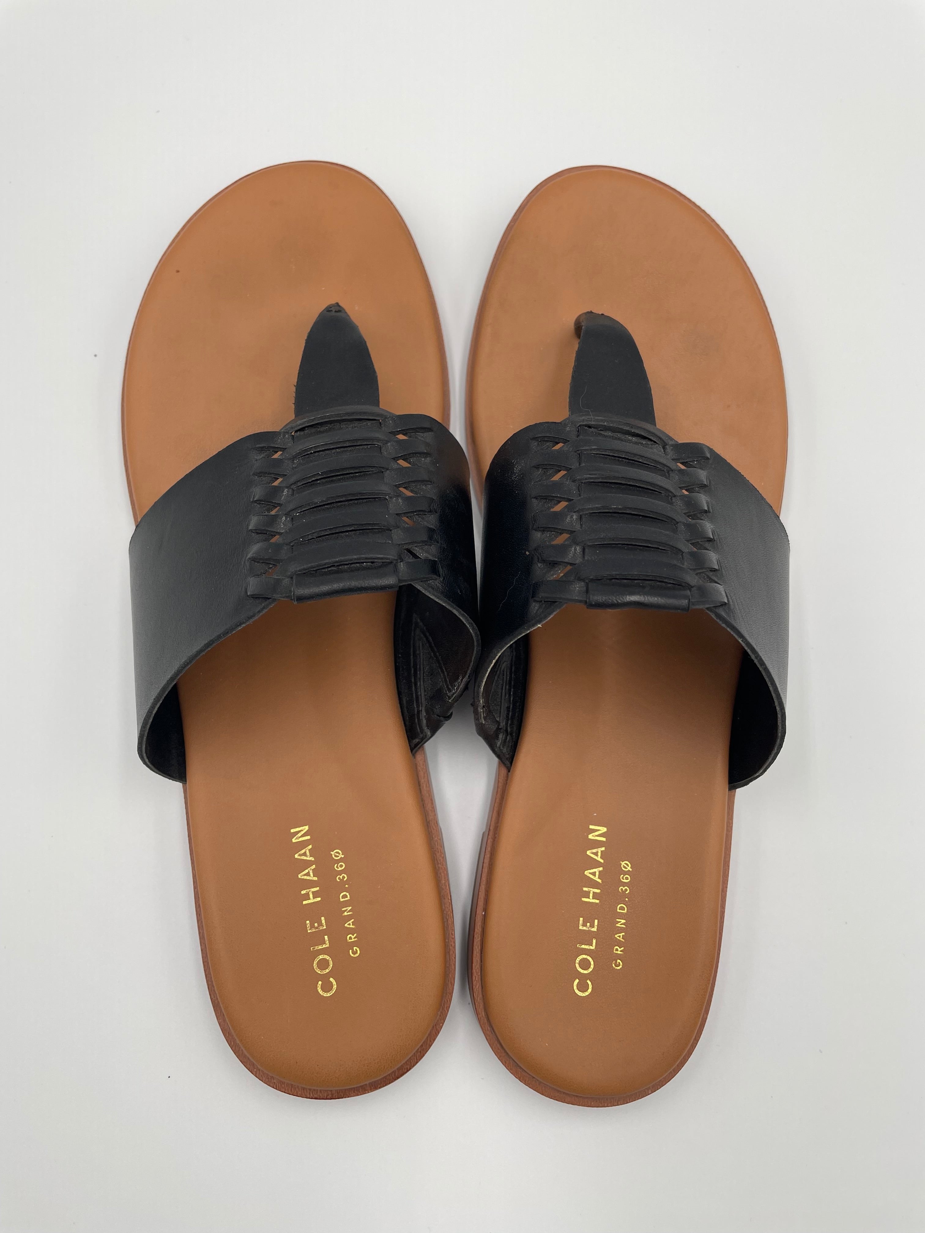 Cole Haan Women's Felix Grand Black Thong Sandal (8.5B)