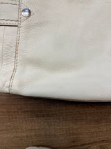 Fossil Cream Leather Handbag #75082