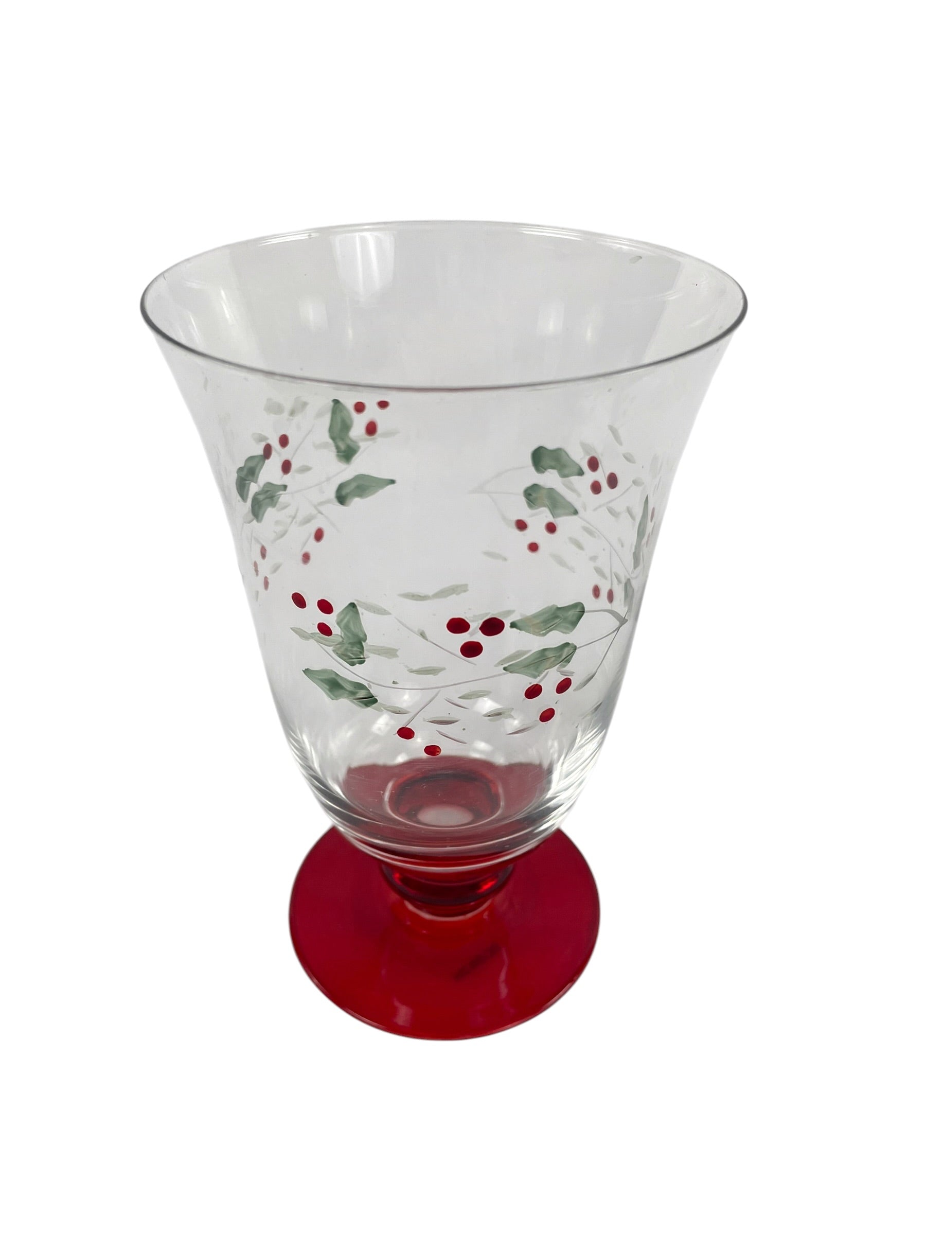 Pfaltzgraff Winterberry 14oz Water Goblets NIB - BinxBerry Consignment