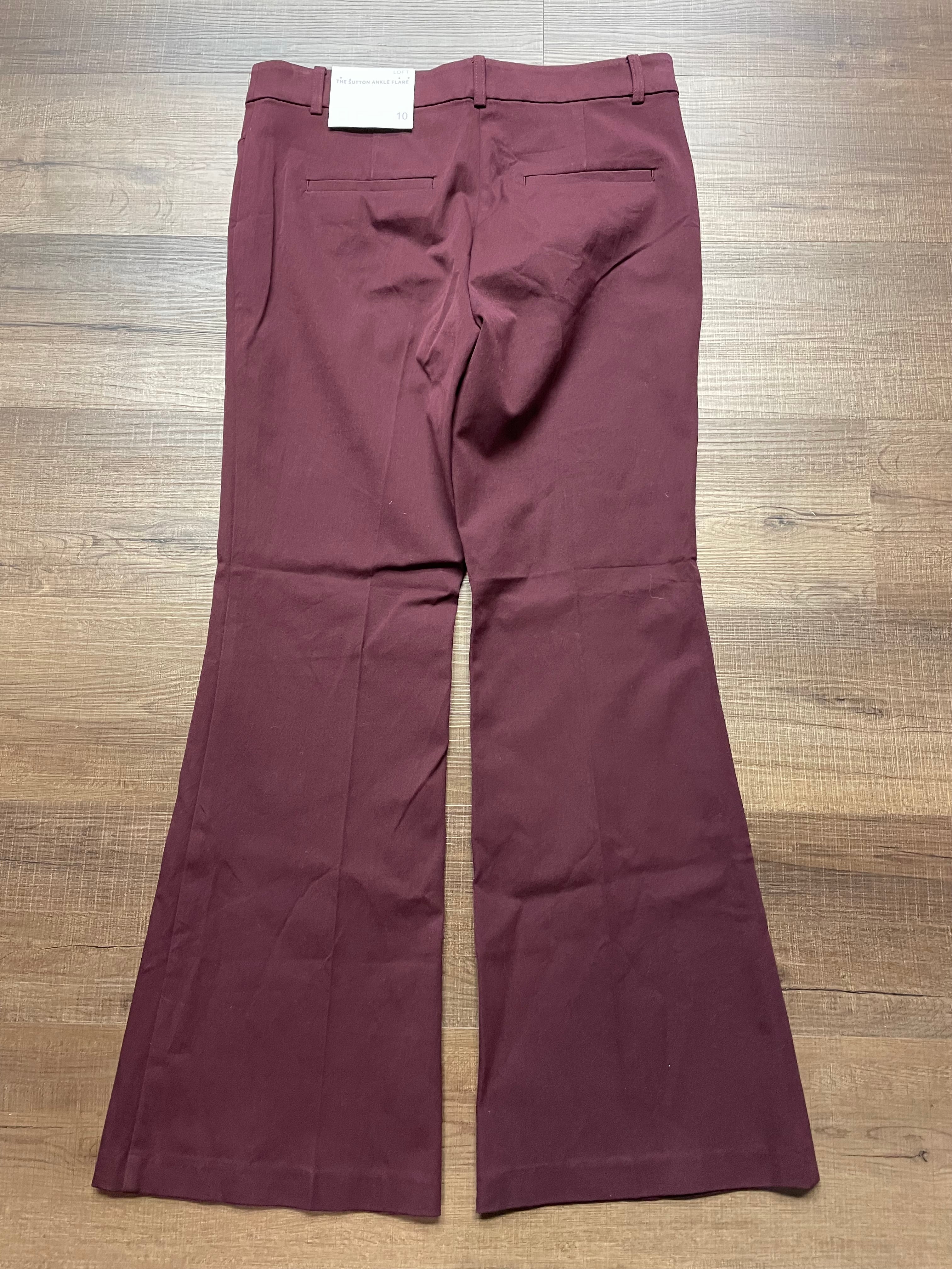 Loft the Sutton Ankle Flare Women's Pants (10)