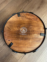 Mary & Martha 13" Wood Serving Tray