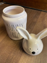 Rae Dunn Bunny Treats Lidded Canister - BinxBerry Consignment