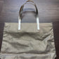 Michael Kors Gold Canvas Tote