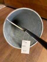 Tartan Tidings Tin Cone Plaid Tree