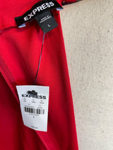 Express Blouse Top Red Dress (L)