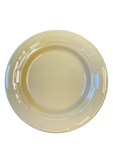 Longaberger Pottery Woven Traditions Butternut Yellow 7.25" Plate - BinxBerry Consignment