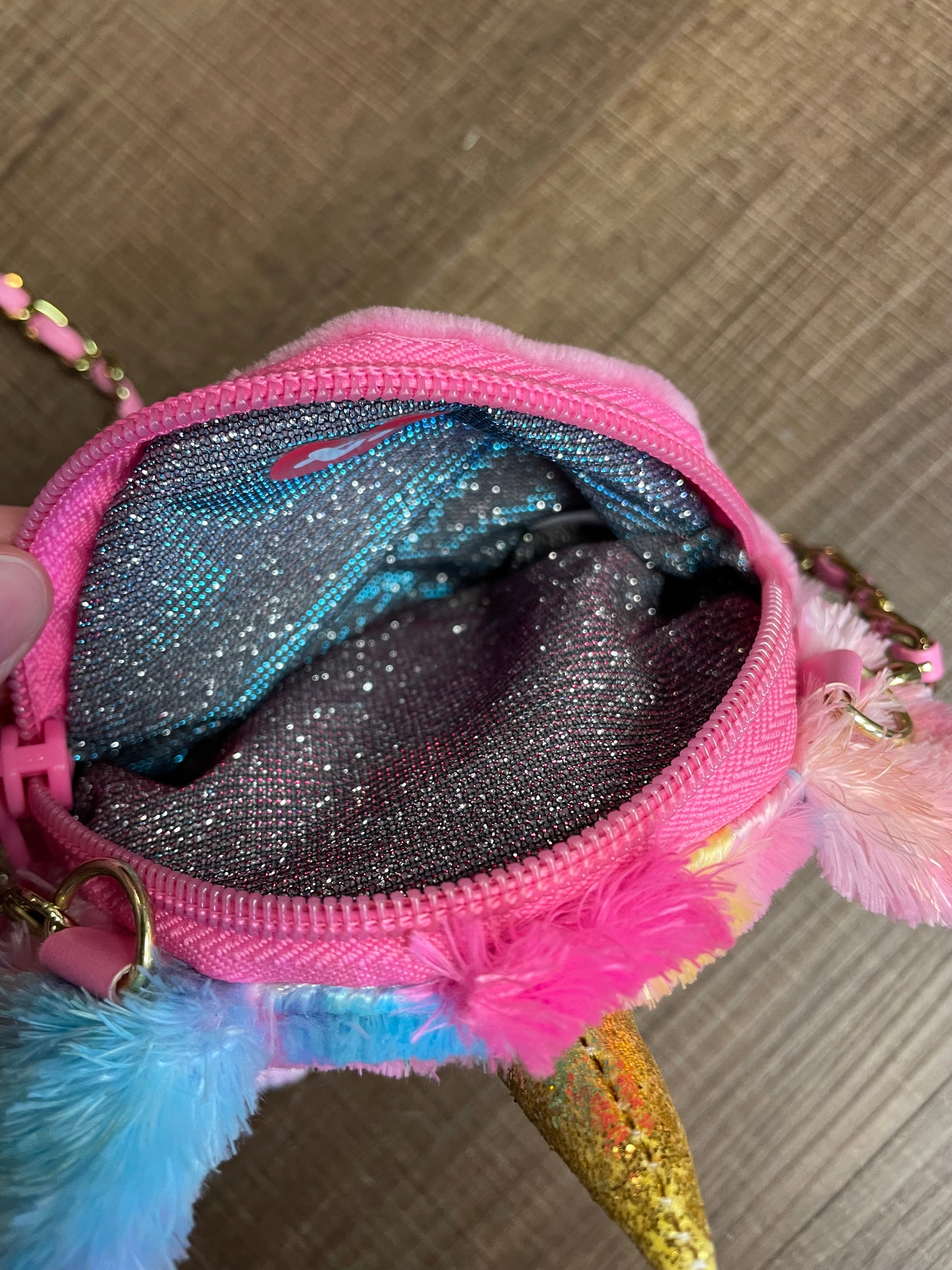 TY Padded Mini Cat Unicorn Crossbody