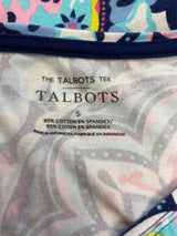 The Talbots Tee Kaleidoscope Print Top (S)