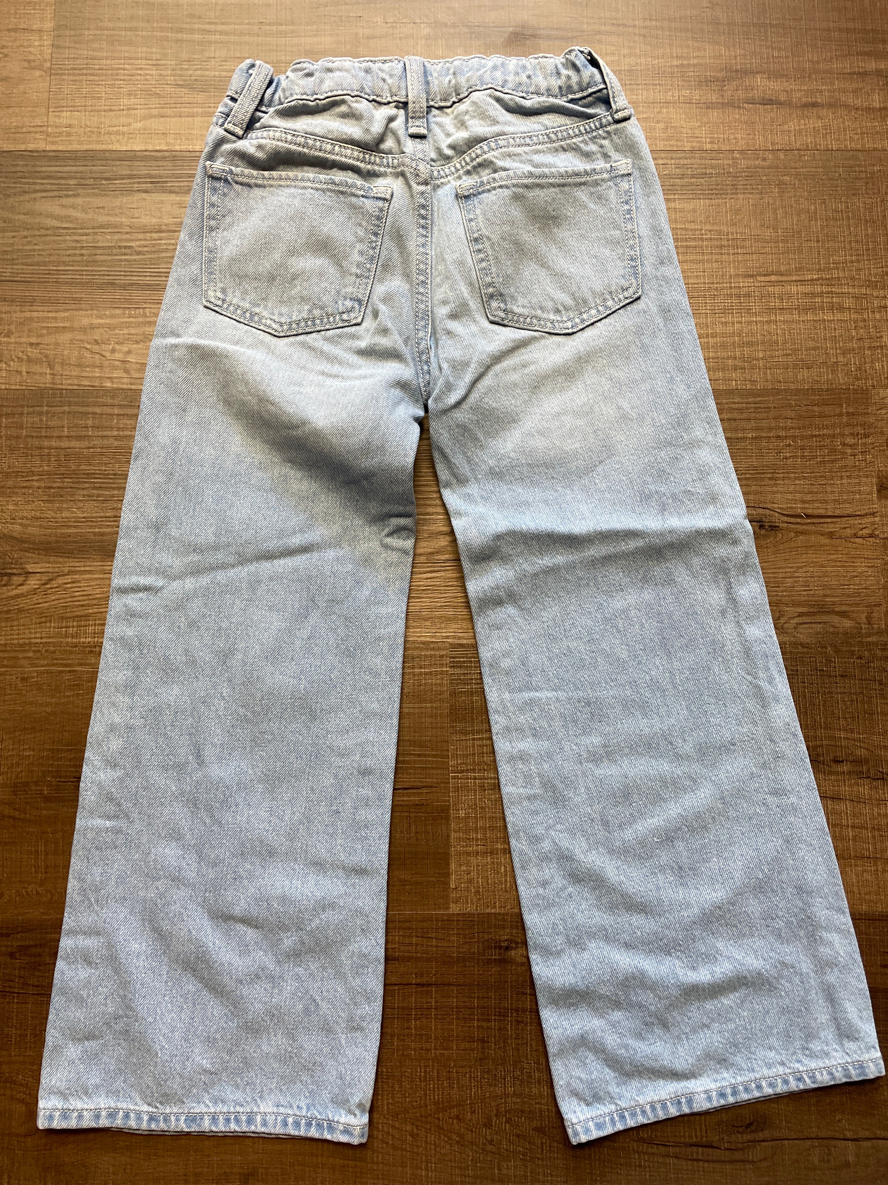 Old Navy High Rise Baggy Wide Leg Girl's Jeans (8)