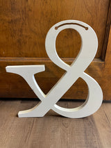 Wooden Ampersand