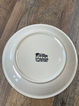 Kitchen Basics Colors By Tienshan Blue Green Stripe 8" Salad Plate