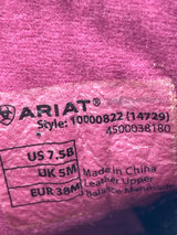 Ariat Women's Fat Baby Brown Bomber Western Boots (7.5B)