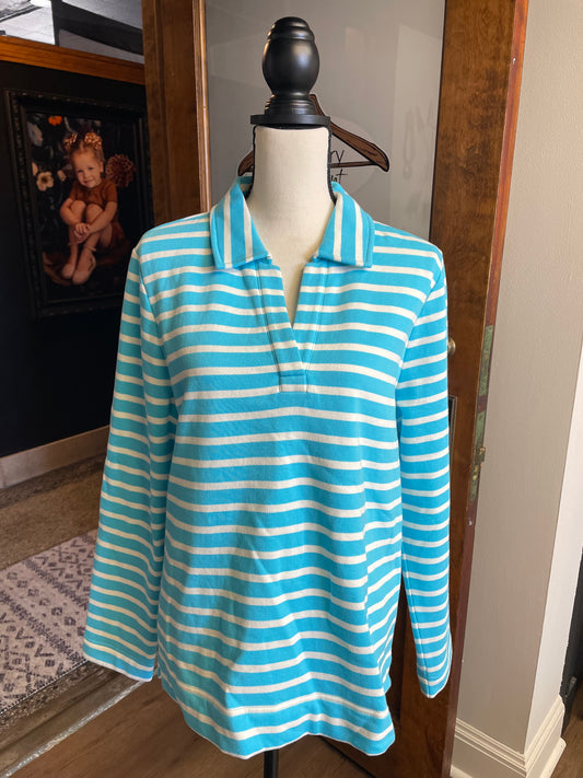 Talbots Striped Sweatshirt (L)