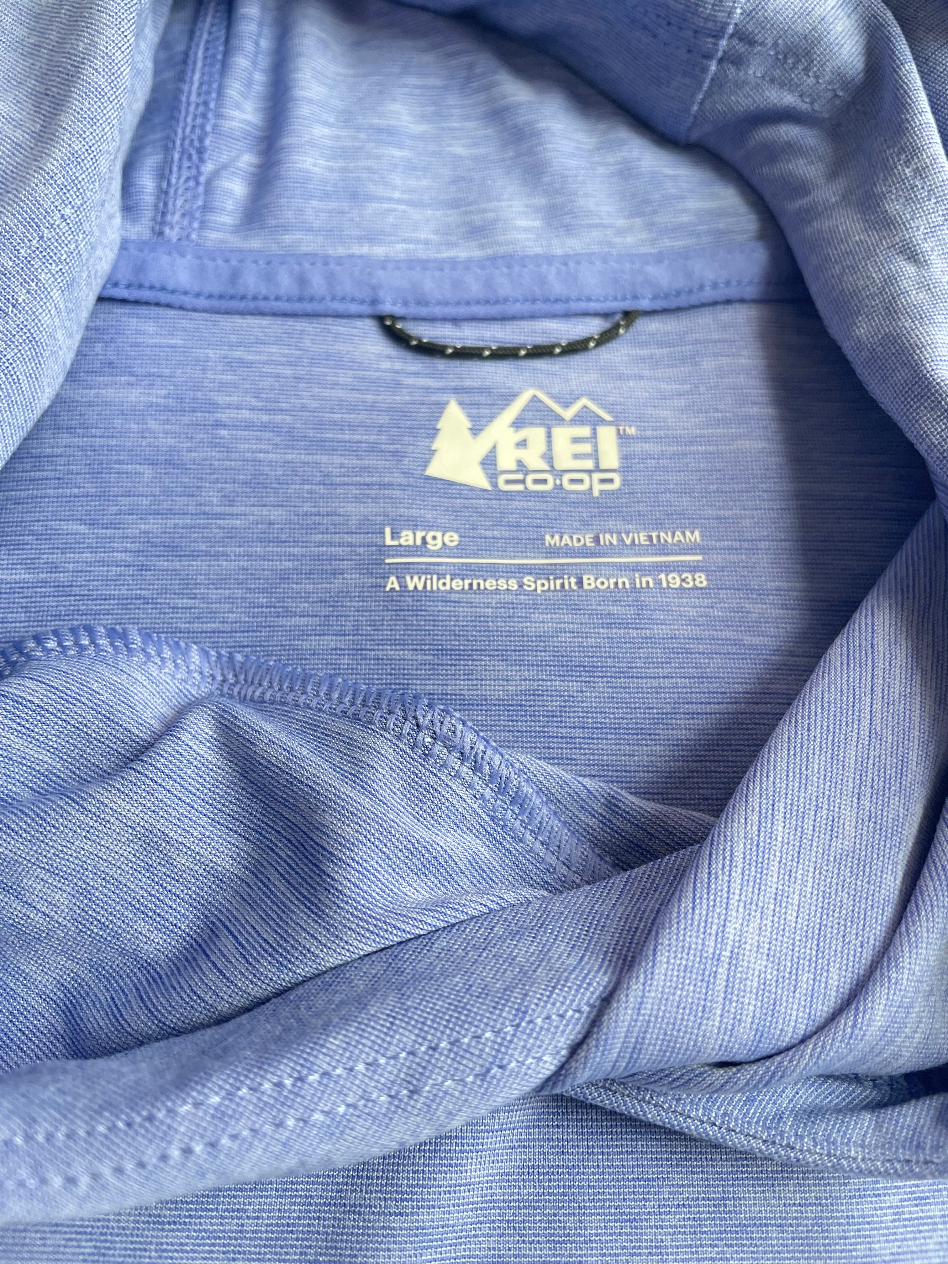 REI Co-op Periwinkle Women's Hooded Top (L)