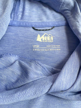 REI Co-op Periwinkle Women's Hooded Top (L)
