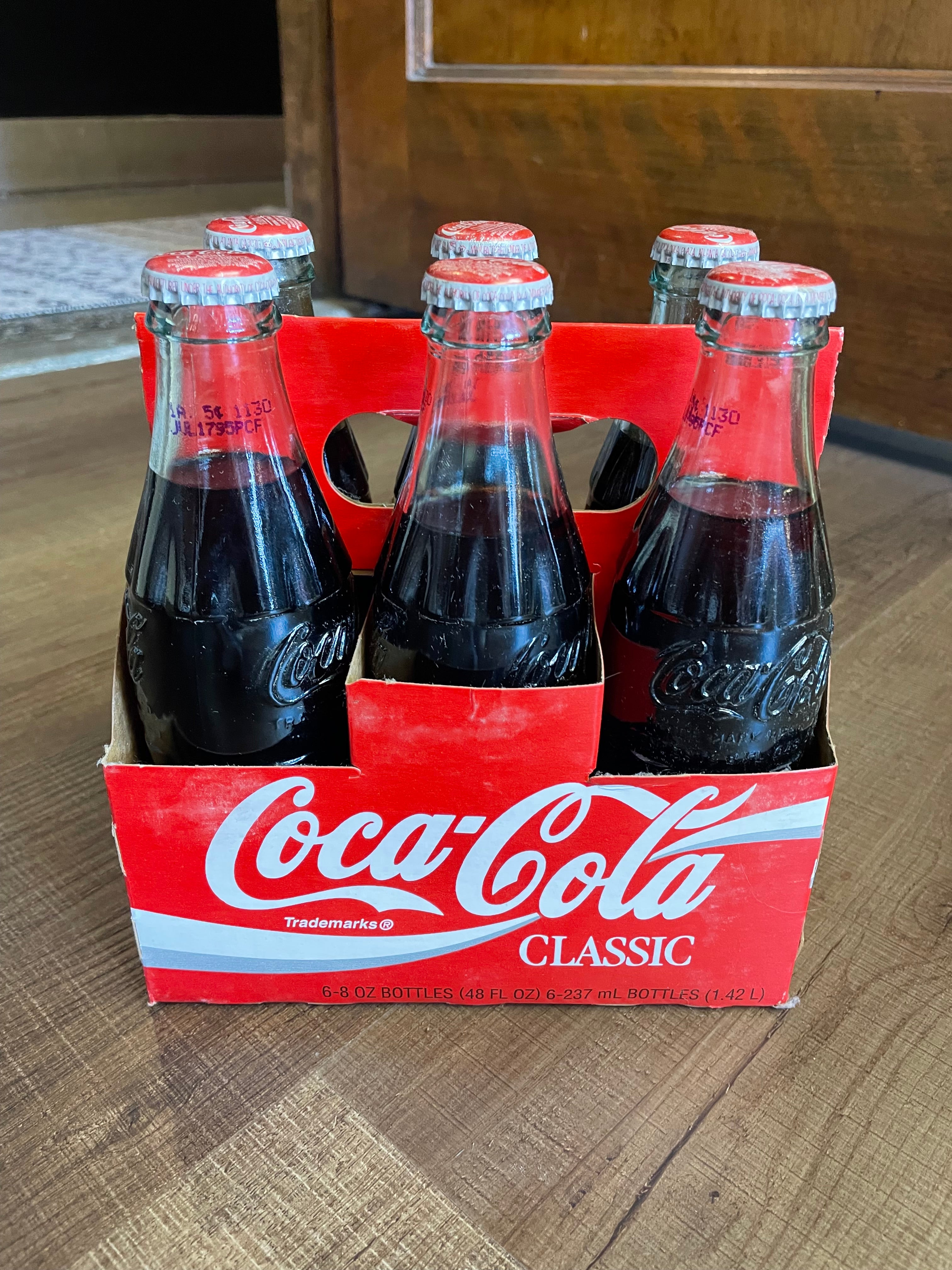 Coca-Cola Wal-Mart Christmas Collector Pack - New Sealed Bottles 1994 Edition